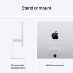 Apple Studio Display XDR - Nano-texture glass - Tilt- and height-adjustable stand - Image 5