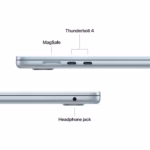 Apple 15-inch MacBook Air Apple M5 chip with 10-core CPU and 10-core GPU, 24GB Ram, 1TB - Sky Blue - Image 7