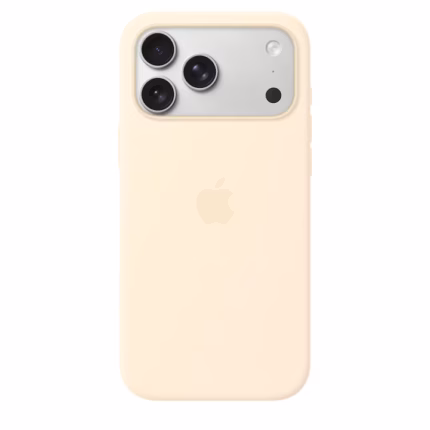 Калъф от Apple за iPhone 17 Pro Max Silicone Case with MagSafe Vanilla (SEASONAL)
