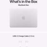 Apple 13-inch MacBook NEO A18 Pro chip, 6-core CPU, 5-core GPU, RAM 8GB, SSD 256GB - Silver - Image 5