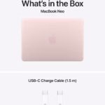 Apple 13-inch MacBook NEO A18 Pro chip, 6-core CPU, 5-core GPU, RAM 8GB, SSD 256GB - Blusha - Image 3