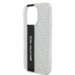 Калъф AMG Carbon Pattern за iPhone 16 Pro Max White - Image 4