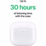 Слушалки Apple AirPods 4 (USB-C) - Image 8