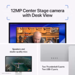 Apple Studio Display XDR - Standard glass - Tilt- and height-adjustable stand - Image 8