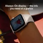 Apple Watch SE 3 GPS 44mm Midnight Aluminium Case with Midnight Sport Band - M/L - Image 6