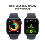 Apple Watch SE 3 GPS 44mm Midnight Aluminium Case with Midnight Sport Band - M/L - Image 5