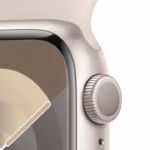 APPLE Watch SERIES 9 GPS + Cellular, 41mm Starlight Aluminium Case with Starlight Sport Band - Image 3