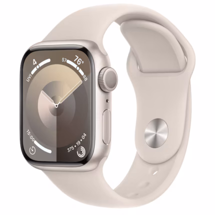 APPLE Watch SERIES 9 GPS + Cellular, 41mm Starlight Aluminium Case with Starlight Sport Band