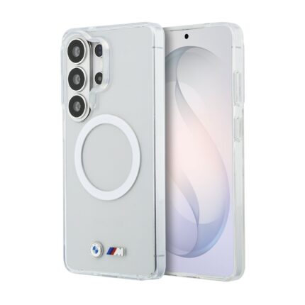 Калъф от 
BMW M IML Metal Metal Logo Magnetic Case за Samsung Galaxy S26 Ultra Transparent