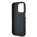 Калъф BMW M PU Kevlar Metal Logo за iPhone 16 Pro Black - Image 5