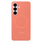 Калъф от Samsung Silicone Magnet Cover for Galaxy S26 Plus Coral Red