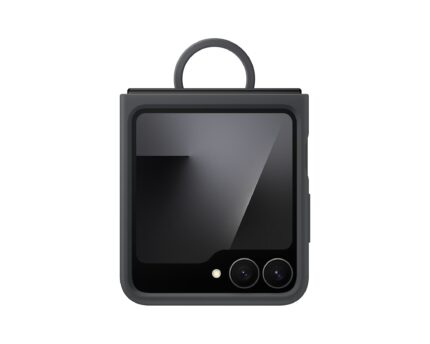 Калъф от Samsung Silicone Cover with Ring for Galaxy Z Flip 7 FE Black