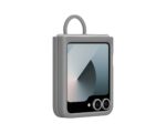 Калъф от  Samsung за  Galaxy Z Flip 6, Silicone Cover with Ring, Сив - Image 2