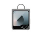 Калъф от  Samsung за  Galaxy Z Flip 6, Silicone Cover with Ring, Сив