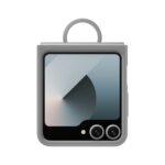 Калъф от  Samsung за  Galaxy Z Flip 6, Silicone Cover with Ring, Сив