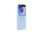 Калъф от  Samsung  за  Galaxy Z Flip 6, Silicone Cover with Ring, Син - Image 4