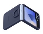 Силиконов Калъф с Ring за Samsung Galaxy Z Flip 6 - Navy - Image 3