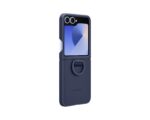 Силиконов Калъф с Ring за Samsung Galaxy Z Flip 6 - Navy - Image 4