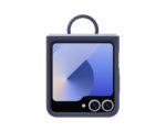 Силиконов Калъф с Ring за Samsung Galaxy Z Flip 6 - Navy