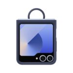 Силиконов Калъф с Ring за Samsung Galaxy Z Flip 6 - Navy