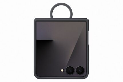Калъф от Samsung Silicone Cover with Ring for Galaxy Z Flip 7 Black
