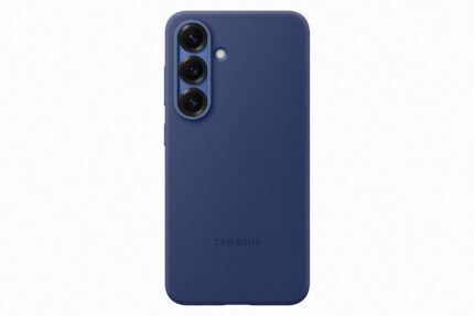 Калъф от Samsung Silicone Cover за Galaxy S25 Blue