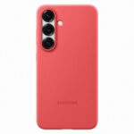 Калъф от  Samsung Silicone Cover за Galaxy S25 Red