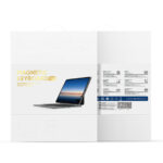 Калъф с клавиетура For iPad (2025) / iPad 10.9 (2022) DUX DUCIS MK Pro Series Leather Case Magnetic Floating Keyboard with Trackpad - Black - Image 12