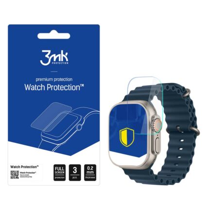 Стъклен Протектор от 4phones за Apple Watch Ultra - 3MK Watch FG
