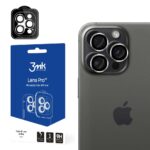 Стъклен Протектор от 4phones за задна камера за Apple iPhone 15 Pro - 3MK Lens Pro Tempered Glass Lens Protector Silver