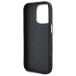 Калъф BMW M PU Kevlar Metal Logo за iPhone 16 Pro Max Black - Image 7