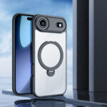 Калъф от Dux Ducis Aimo Mag Case with Magnetic Ring and Stand за iPhone 17 Air – Black - Image 3