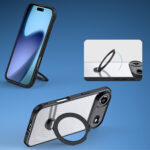 Калъф от Dux Ducis Aimo Mag Case with Magnetic Ring and Stand за iPhone 17 Air – Black - Image 4