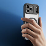 Калъф от Dux Ducis Aimo Mag Case with Magnetic Ring and Stand за iPhone 17 Pro Max - Black - Image 5