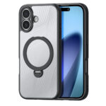 Калъф от Dux Ducis Aimo Mag Case with Magnetic Ring and Stand за iPhone 17 – Black