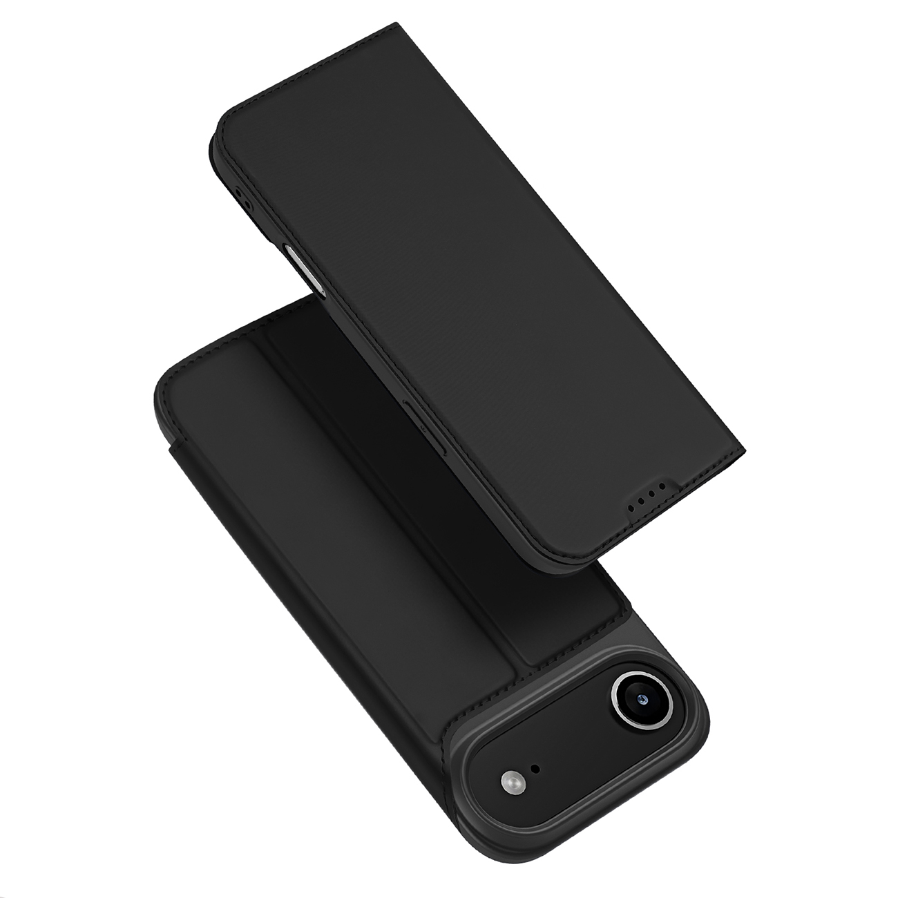 eng_po_Dux-Ducis-Skin-Pro-Hulle-fur-iPhone-17-Air-mit-Flip-und-Kartenfach-Schwarz-195638_1.jpg Калъф от Dux Ducis Skin Pro Case за iPhone 17 Air with Flip and Card Slot - Black - Image 1