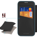 Калъф от Dux Ducis Skin X Pro Case за iPhone 17 Pro Max with Wallet, MagSafe Compatible - Black - Image 10
