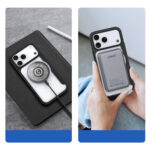 Калъф от Dux Ducis Skin X Pro Case за iPhone 17 Pro with Wallet, MagSafe Compatible - Black - Image 6