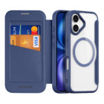 Калъф от Dux Ducis Skin X Pro за iPhone 17 Air Case with MagSafe and Wallet - Blue - Image 2