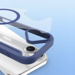 Калъф от Dux Ducis Skin X Pro за iPhone 17 Air Case with MagSafe and Wallet - Blue - Image 9