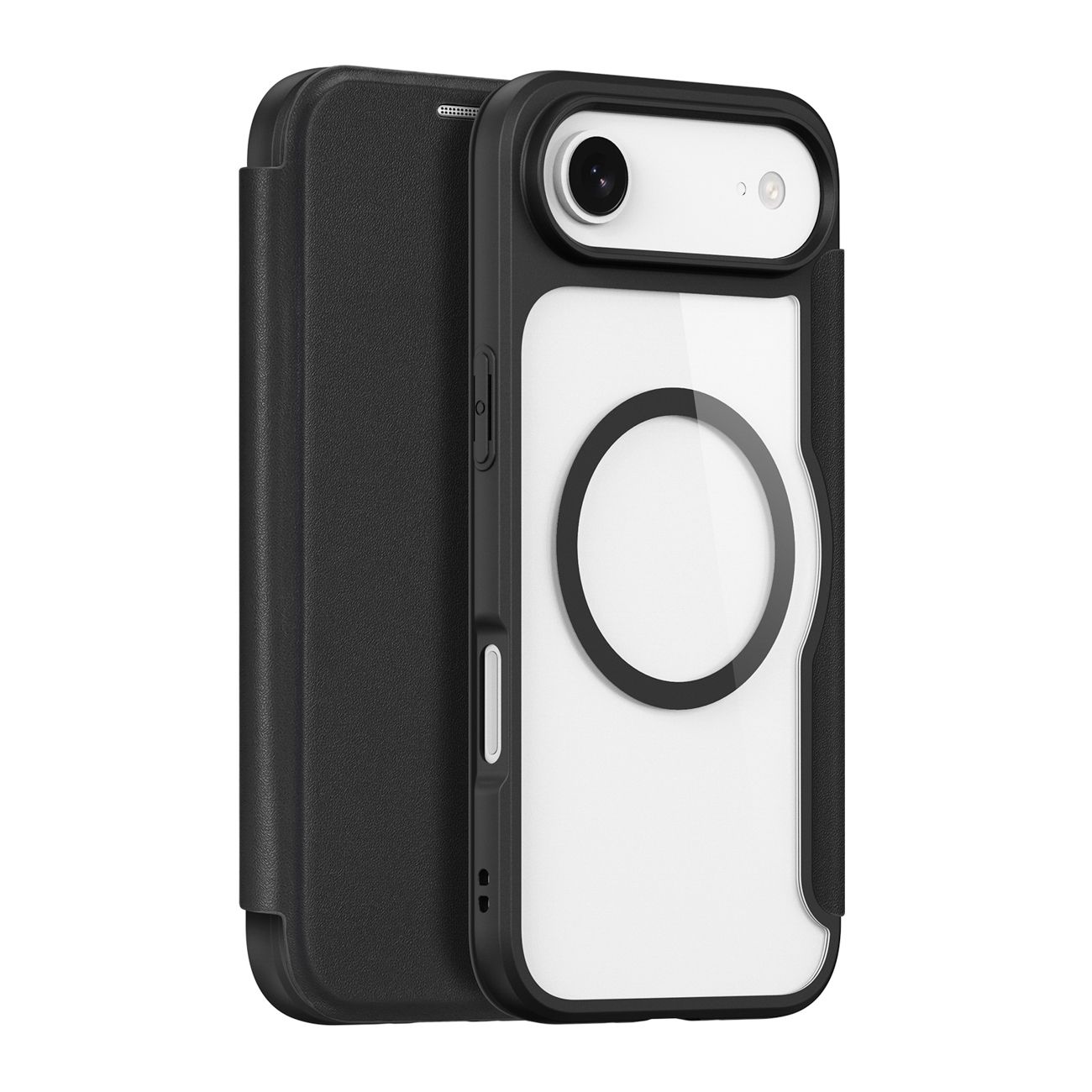 eng_po_Dux-Ducis-Skin-X-Pro-iPhone-17-Air-Hulle-mit-Wallet-MagSafe-kompatibel-Schwarz-195642_1.jpg Калъф от Dux Ducis Skin X Pro за iPhone 17 Air Case with Wallet, MagSafe Compatible - Black - Image 1