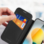 Калъф от Dux Ducis Skin X Pro за iPhone 17 Air Case with Wallet, MagSafe Compatible - Black - Image 9