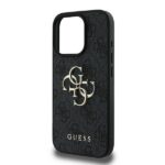 Калъф от Guess PU 4G Metal Logo Case за iPhone 16 Pro Grey - Image 6