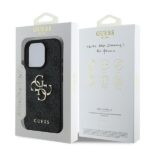 Калъф от Guess PU 4G Metal Logo Case за iPhone 16 Pro Grey - Image 8