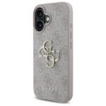 Калъф от Guess PU 4G Metal Logo Case за iPhone 16 Pink - Image 2