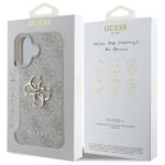 Калъф от Guess PU 4G Metal Logo Case за iPhone 16 Pink - Image 8