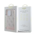 Калъф от Guess PU 4G Stripe Case за iPhone 16 Pro Max Pink - Image 8