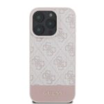 Калъф от Guess PU 4G Stripe Case за  iPhone 16 Pro Pink - Image 4