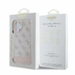 Калъф от Guess PU 4G Stripe Case за iPhone 16 Pink - Image 5