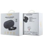 Слушалки Guess PU 4G Metal Logo TWS Wireless Earphones Black - Image 6